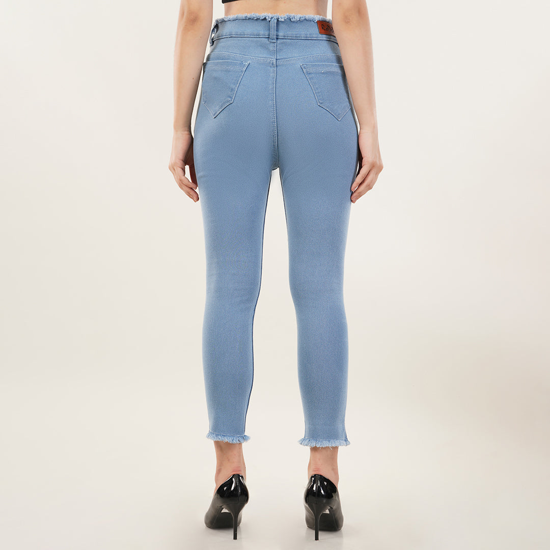 Ice Blue Skinny Jeans