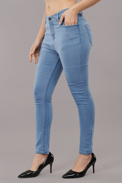 Sky Blue Slim Fit Jeans