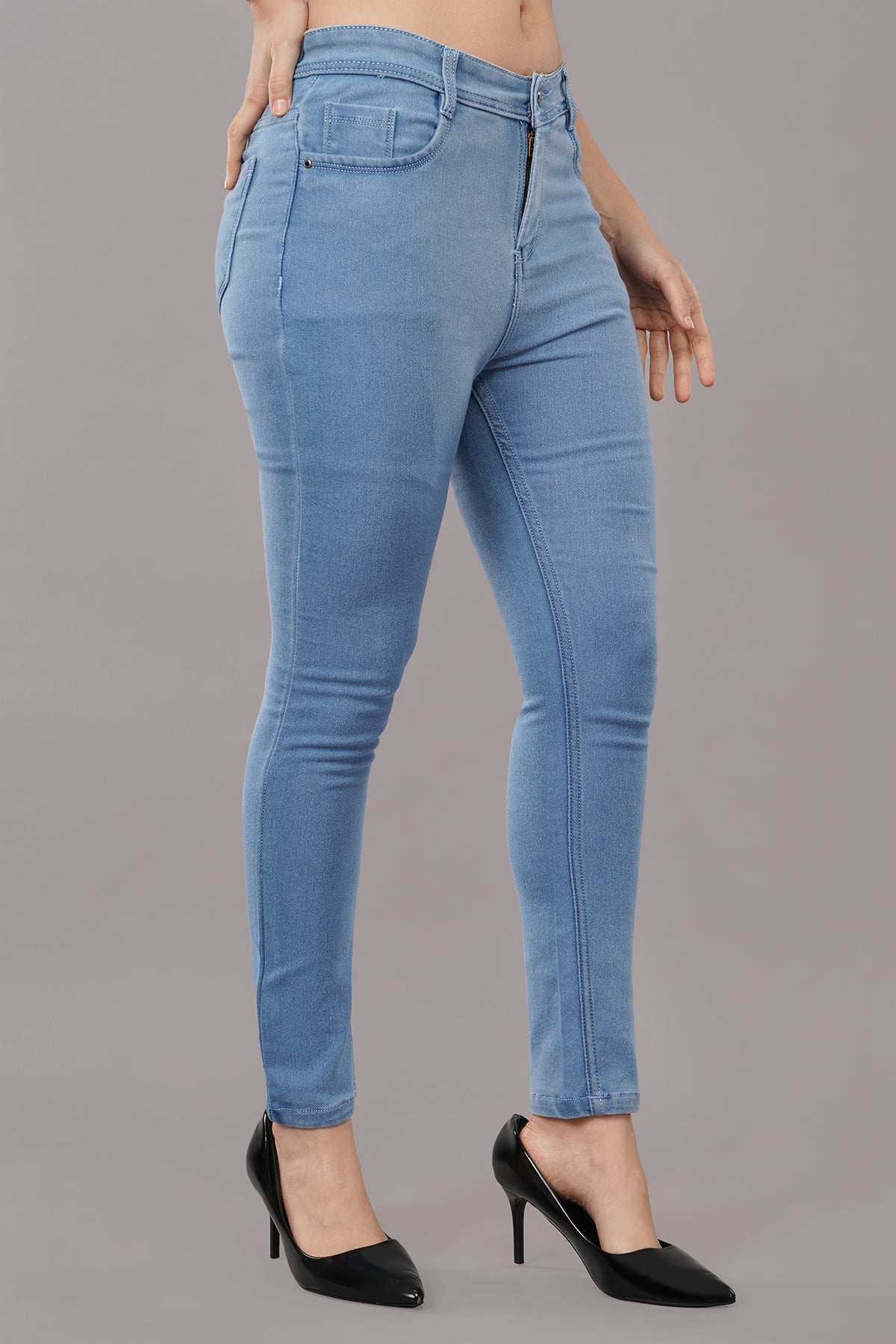 Sky Blue Slim Fit Jeans