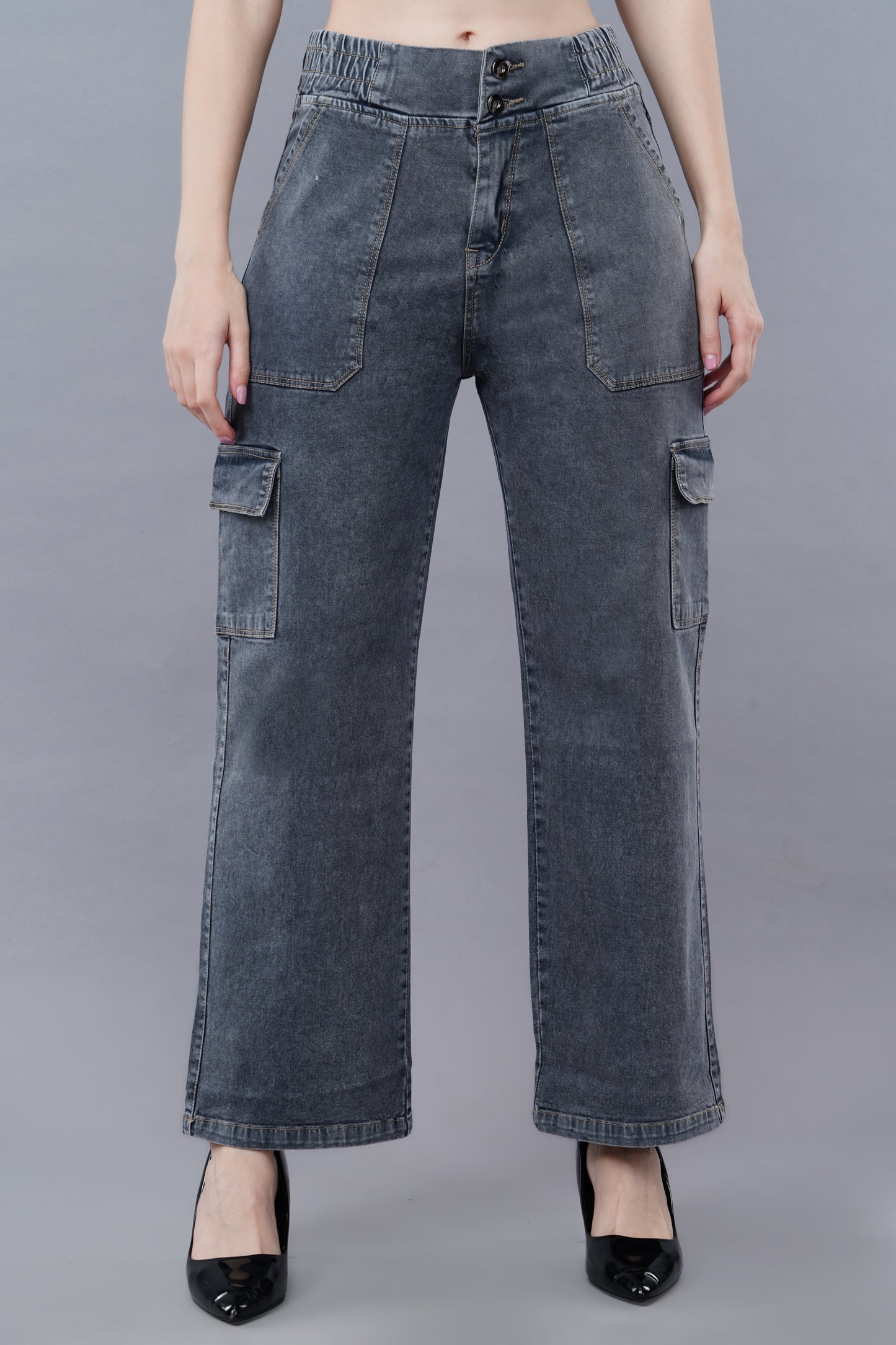 Carpenter Pants Street wear Straight fit jeans