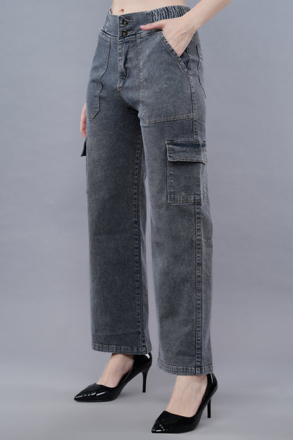 Carpenter Pants Street wear Straight fit jeans