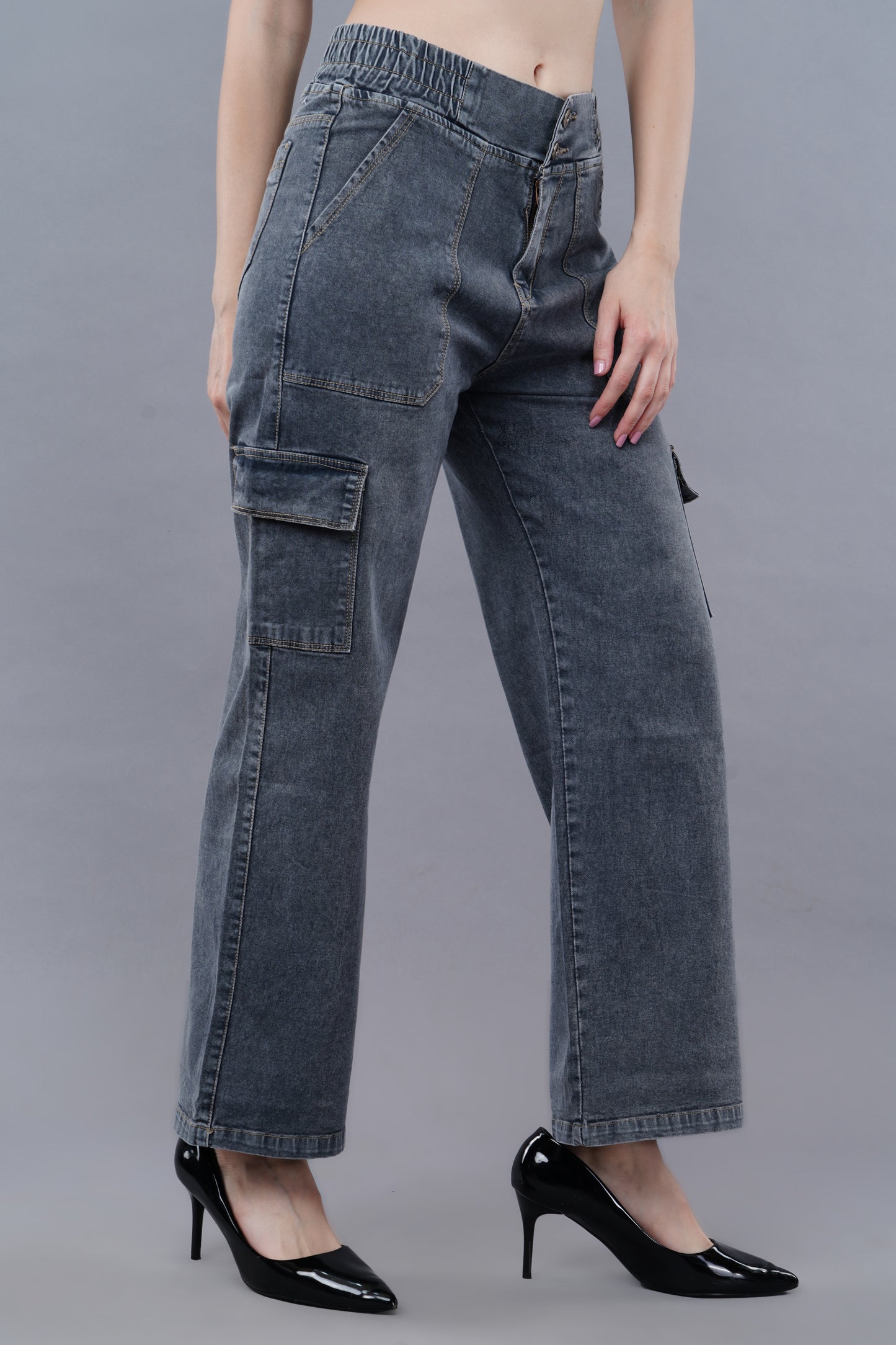 Carpenter Pants Street wear Straight fit jeans