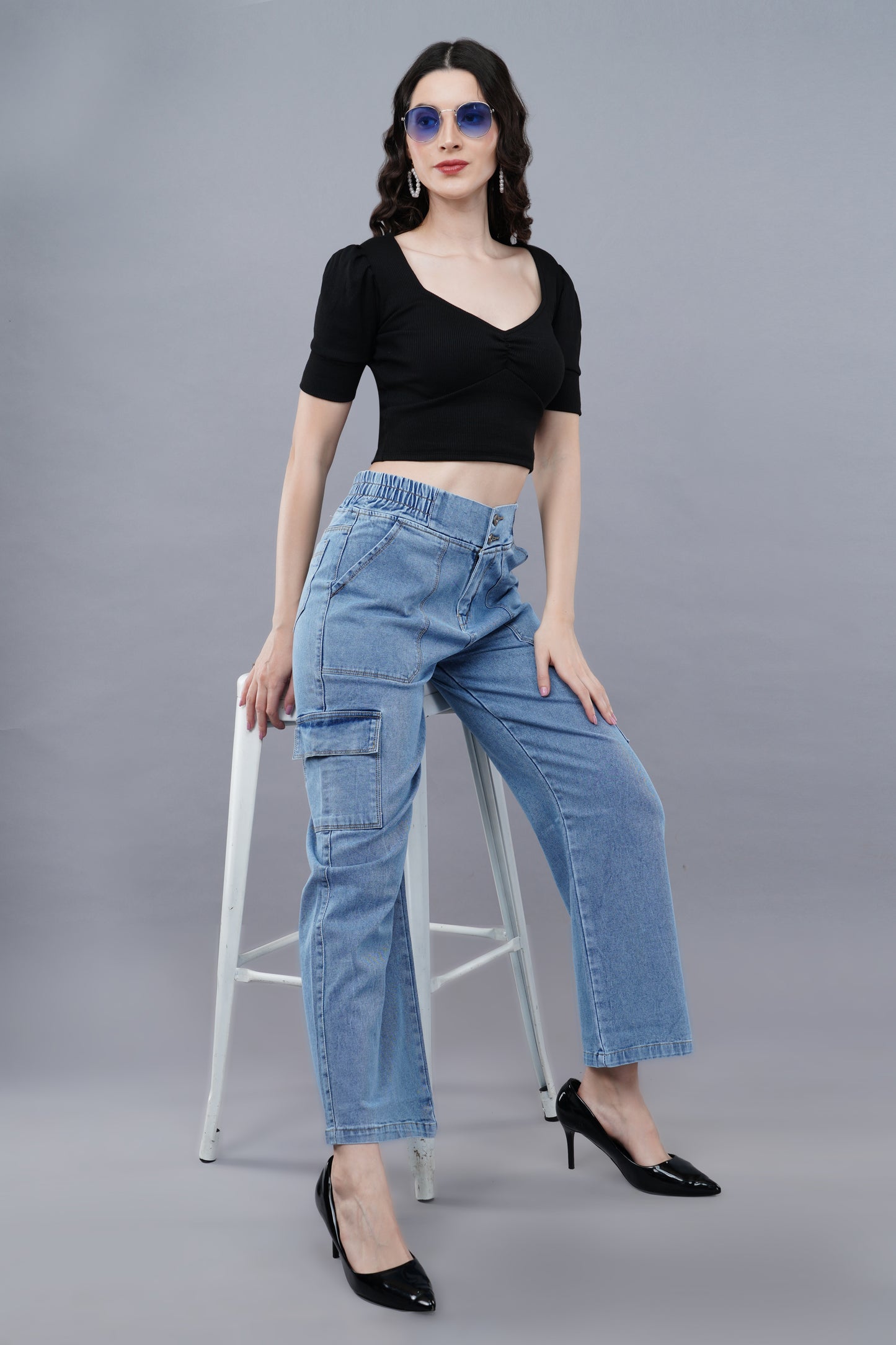 Carpenter Pants Street wear Straight fit jeans